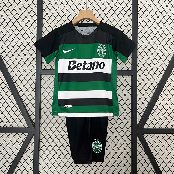 Camiseta Sporting De Lisboa 1st Niño 2024-2025